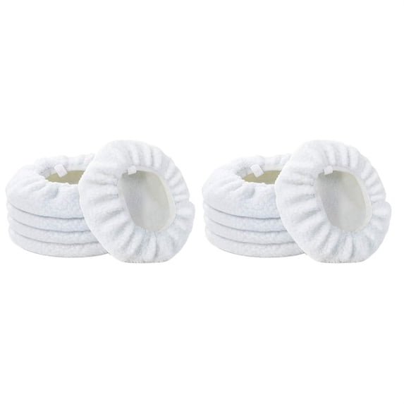 Buffing Pad Automotive Polish, White, 10 Pieces