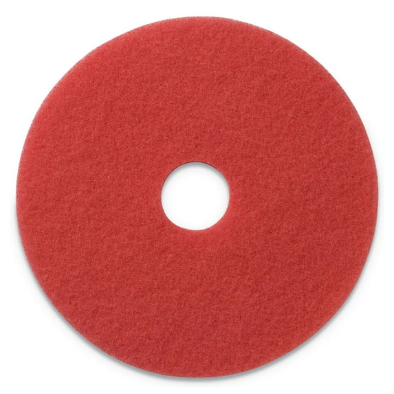 Americo Hard Floor Buffing Pad ''Red, 20 , 5 Count''