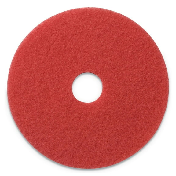 Americo Hard Floor Buffing Pad ''Red, 20 , 5 Count''