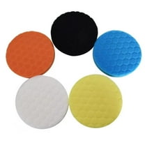 Buffing Polishing Pads 5Pcs 5 Inch Face For 5.5 Inch 150Mm Backing Plate Composite Buffing Sponge Pads Cutting Polishing Pad Kit For Car Buffer Polisher Compounding Polishing