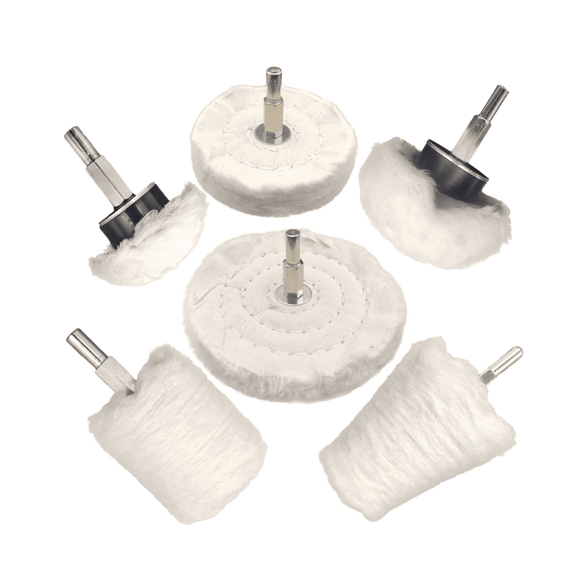 Buffing Wheel for Drill Buffing Pad Polishing Wheel Kits Wheel Shaped