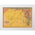 thumbnail image 1 of Bufford 32x23 White Modern Wood Framed Museum Art Print Titled - Virginia Maryland - Bufford 1861, 1 of 4