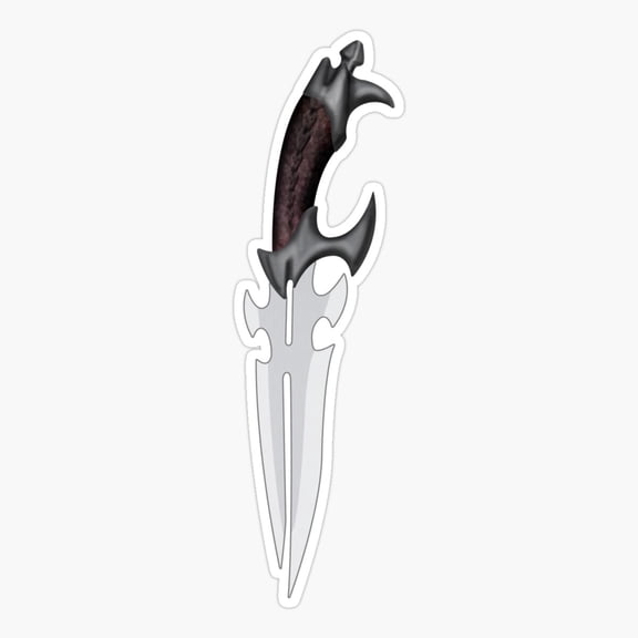 Buffy - Faiths Knife Sticker