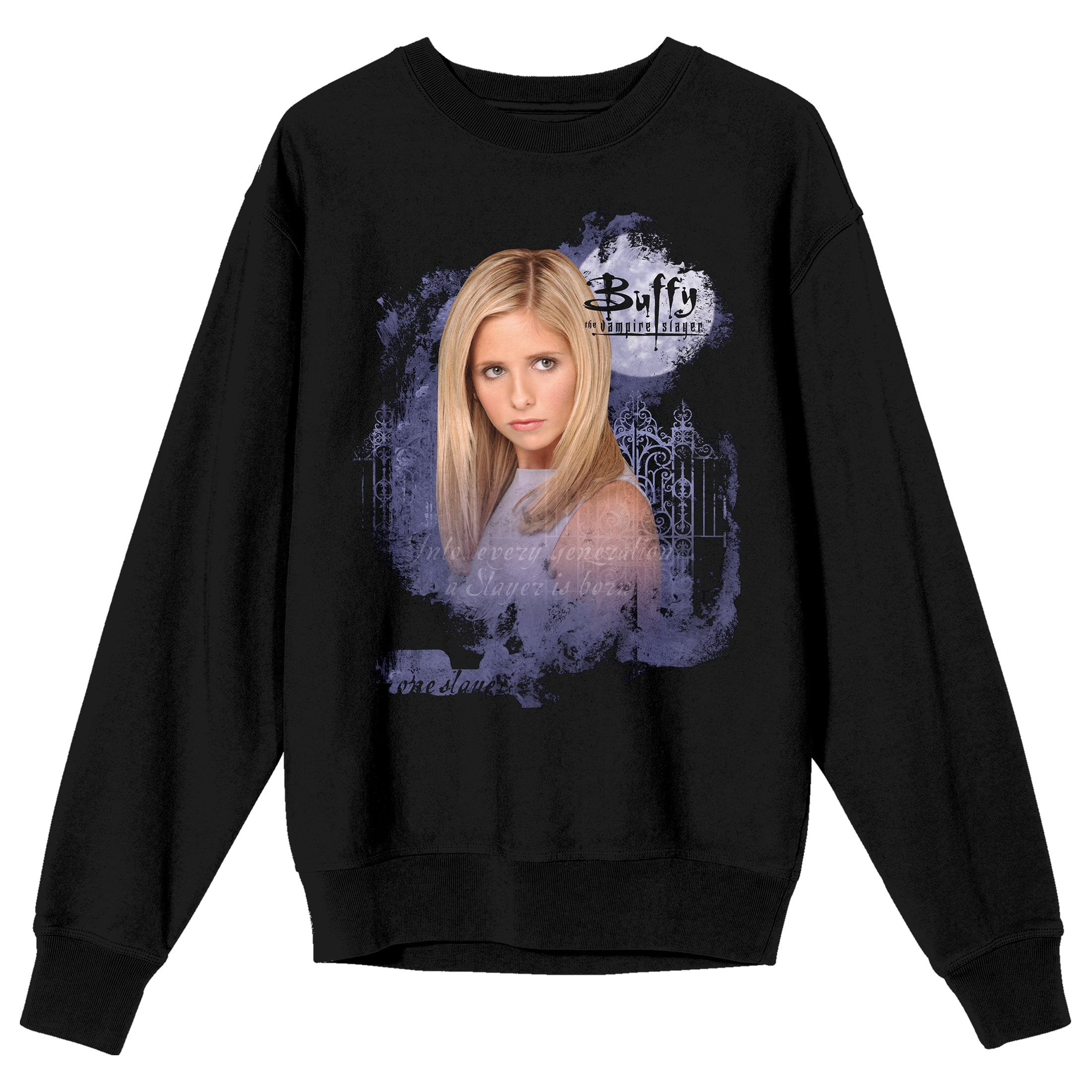 Buffy Pyjamas Buffy The Vampire Slayer Buffy Anne Summers Poster Art Crew Neck Long ...