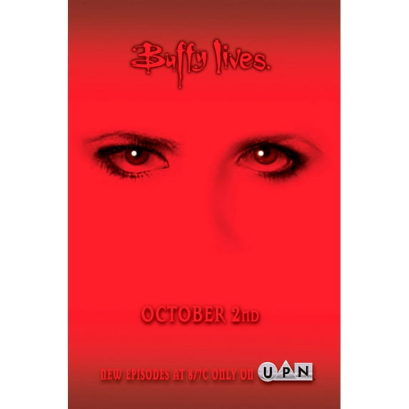 Buffy The Vampire Slayer Buffy Lives Poster 24x36 24Inx36In Poster 24x36 Square Adults Poster Time