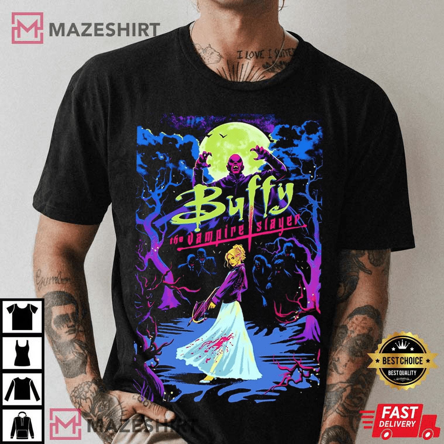 Buffy The Vampire Slayer, Buffy Vampire And Demons Hunter Gift For Fan