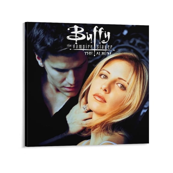 Buffy The Vampire Slayer Movie Poster Poster Decorative Painting Canvas Wall Art Living Room Posters Bedroom Painting 28x28inch(70x70cm)