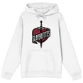 thumbnail image 1 of Buffy The Vampire Slayer Slayerettes Long Sleeve White Adult Hooded Sweatshirt-3XL, 1 of 7