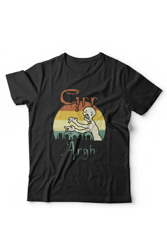 Buffy the Vampire Slayer Grr Argh Funny Retro Horror Halloween Unisex T-Shirt, up to size 5XL