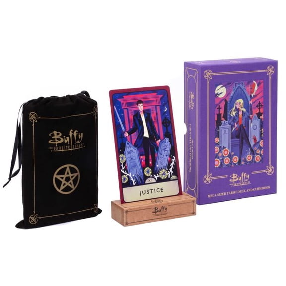 Pre-Owned Buffy the Vampire Slayer Mega-Sized Tarot Deck and Guidebook, (Hardcover)