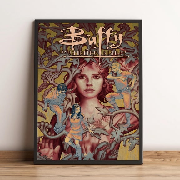 Buffy the Vampire Slayer Poster, Wall Art, TV Series Print, TV Show Poster Unframed Size 24''x36'' GooGate