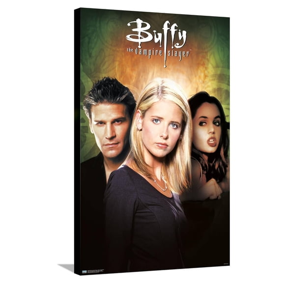 Buffy the Vampire Slayer - Season 3 One Sheet Canvas Wall Poster, 22.375" x 34"