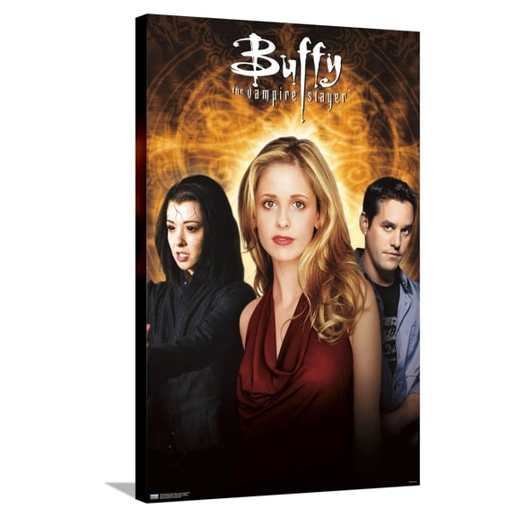 Buffy the Vampire Slayer - Season 6 One Sheet Canvas Wall Poster, 22.375" x 34"