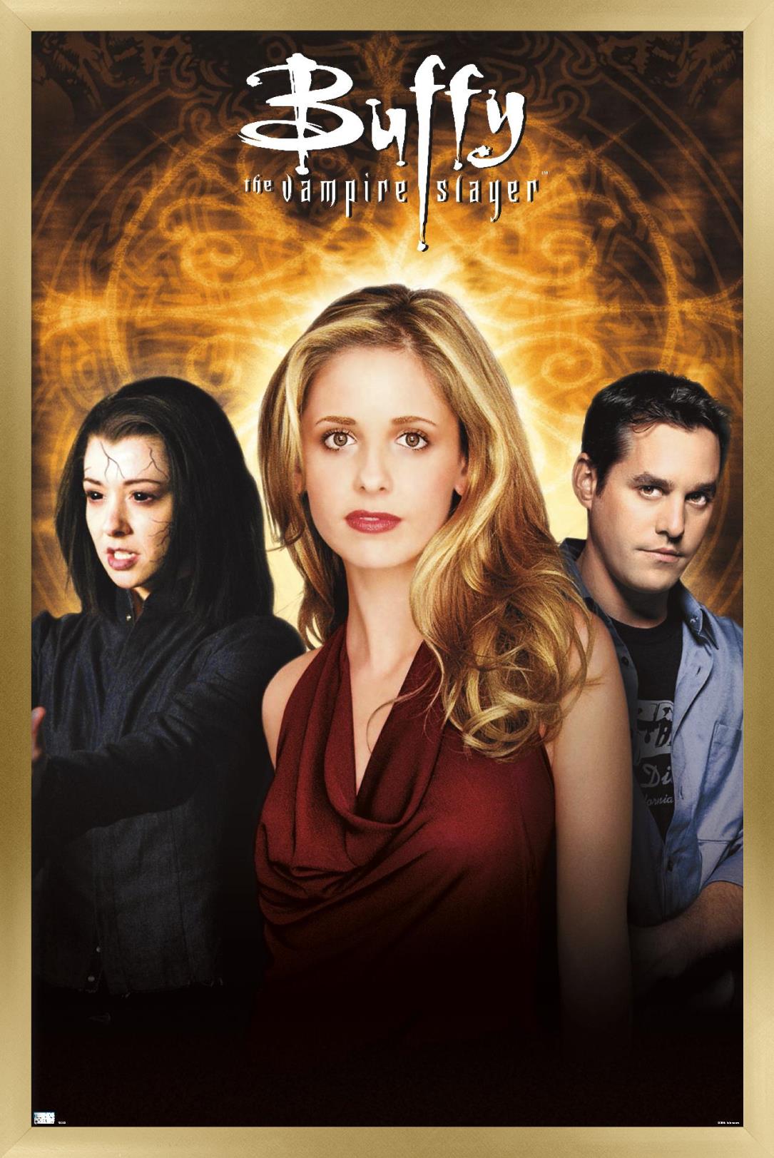 Buffy the Vampire Slayer - Season 6 One Sheet Wall Poster, 22.375" x 34", Framed