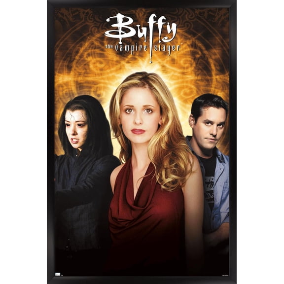 Buffy the Vampire Slayer - Season 6 One Sheet Wall Poster, 22.375" x 34" Framed