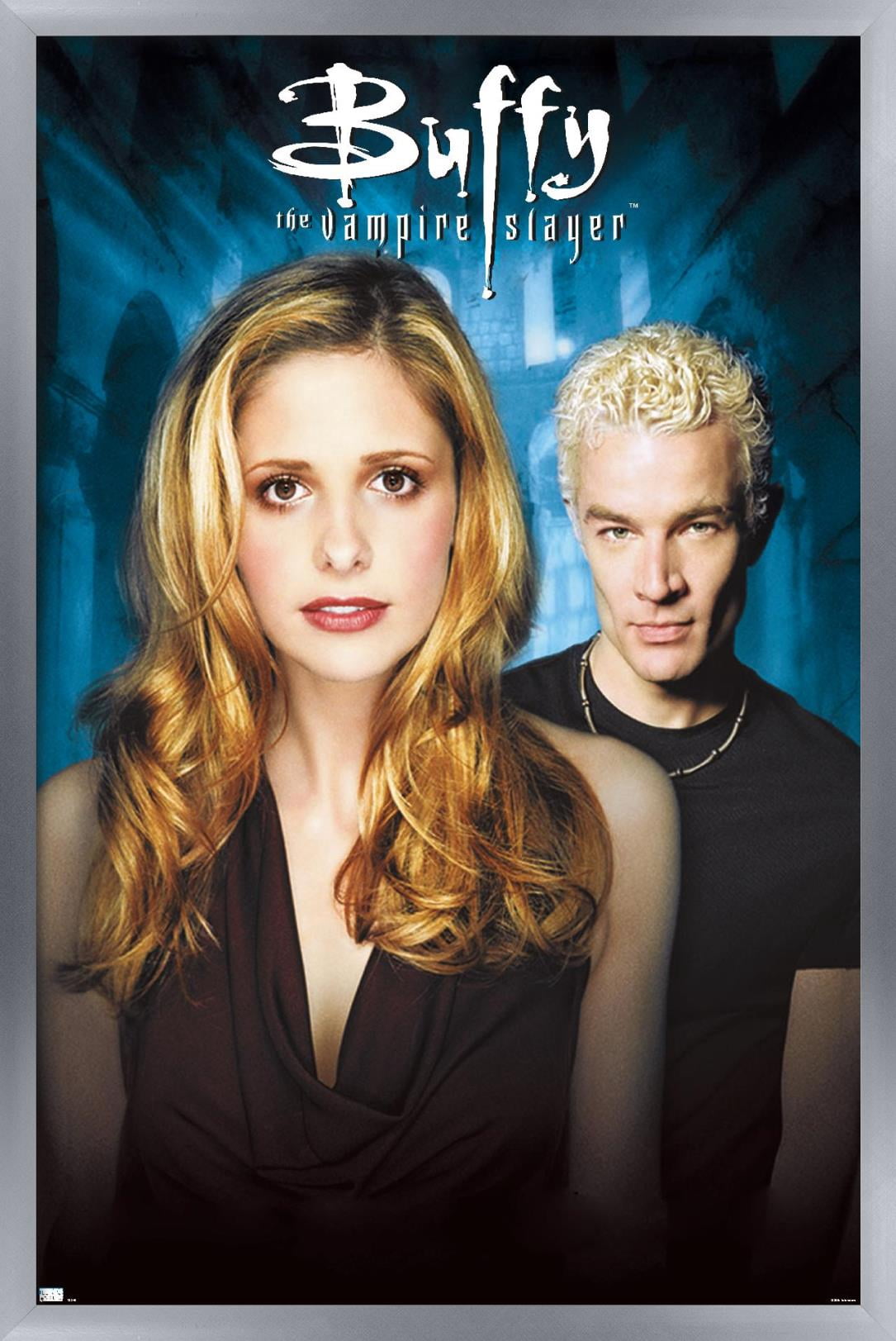 Buffy the Vampire Slayer - Season 7 One Sheet Wall Poster, 22.375" x 34", Framed