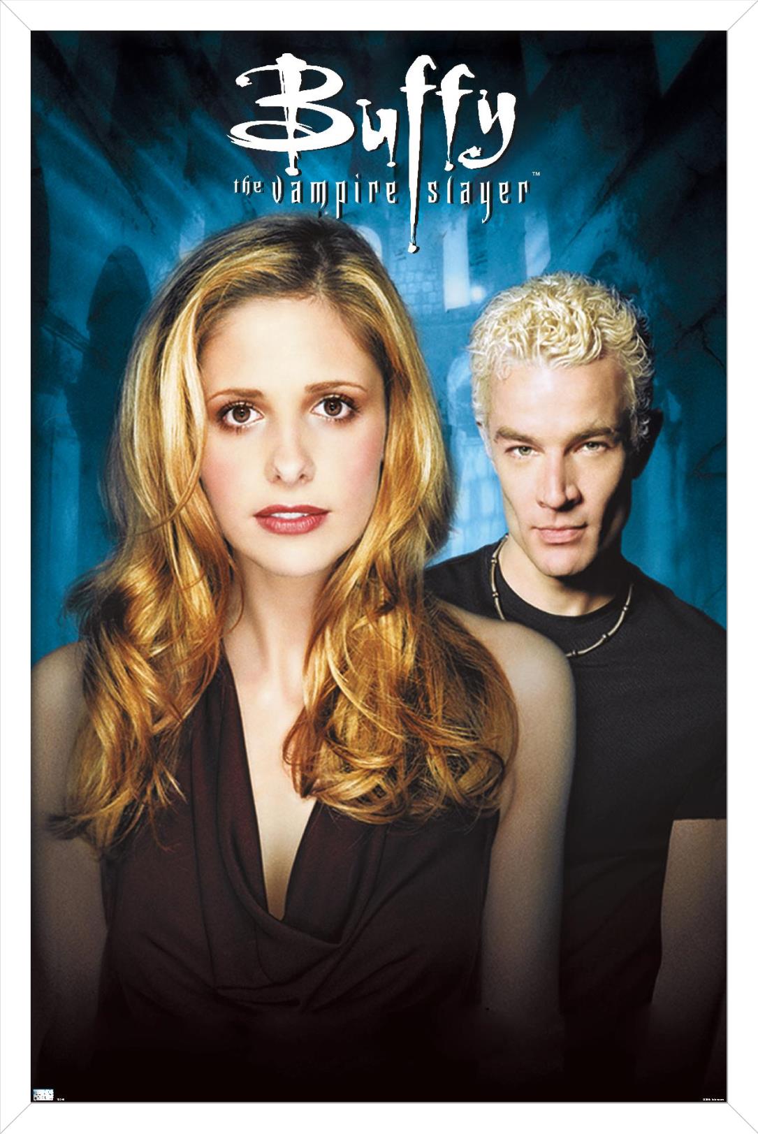 Buffy the Vampire Slayer - Season 7 One Sheet Wall Poster, 22.375" x 34", Framed