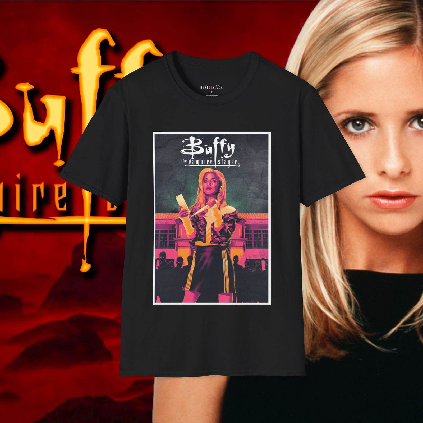 Buffy the Vampire Slayer - cult classic - vintage retro - 80s 90s