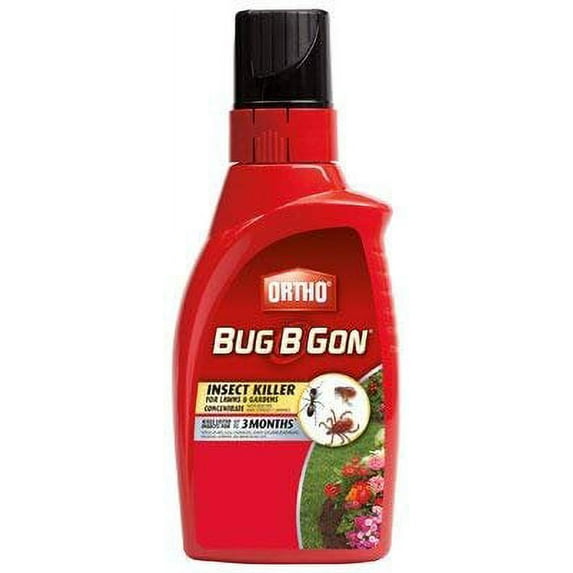 Scotts Bug B Gon Insect Killer Concentrate - Child-Resistant, Outdoor Use - 1 lb Bottle