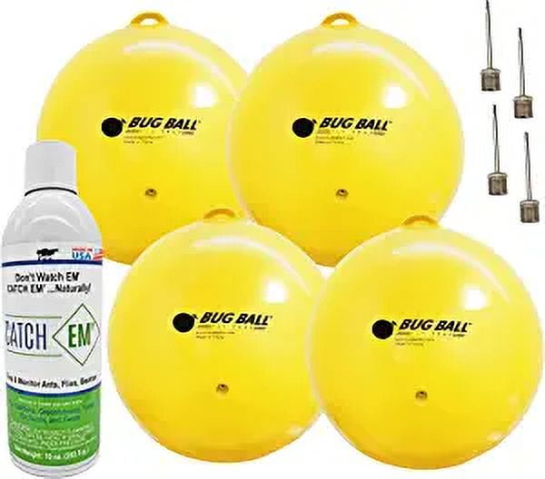 Bug Ball Gnat Ball Deluxe Kit Gnats, House Fly, NoSeeUm, Aphids