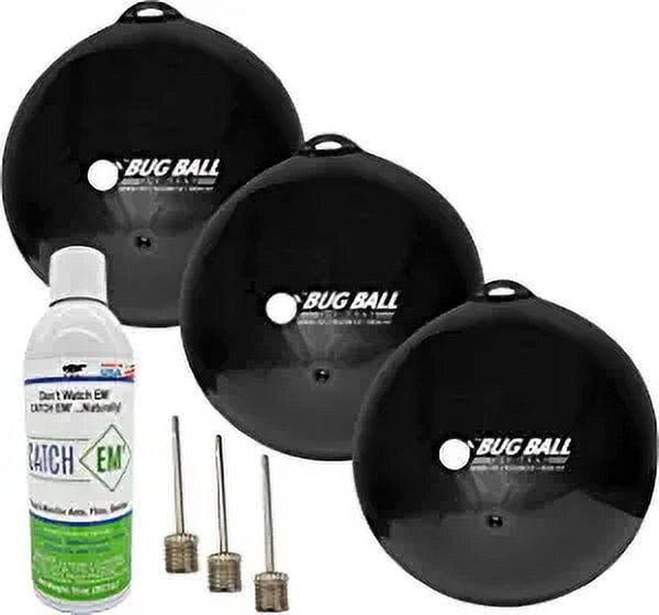 Bug Ball Kit Outdoor Fly & Biting Insect Killer Bug Balls, 10 oz, 3 Count