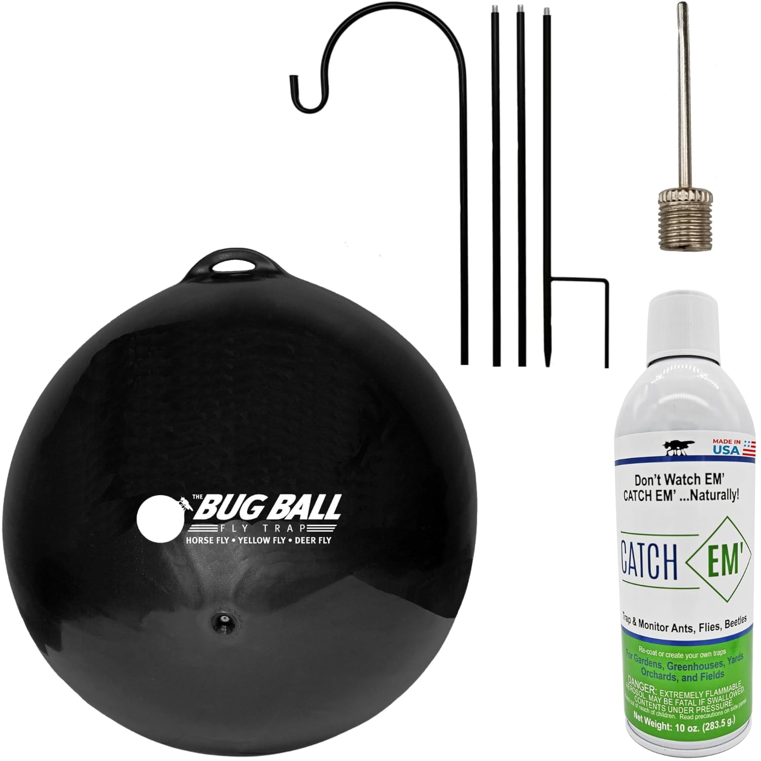 Bug Ball Premium Kit - Biting Fly and Insect Trap, Pack of 4