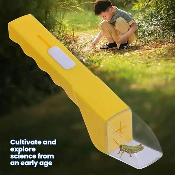 Bug Catcher for Kids Quick Release Insect Catching Tool Humane Insect Observer with Clear Window 27cm Contactless Bug Catching Container for Kids Adults Nature Exploration