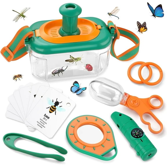 Bug Catcher Kit for Kids - Outdoor Toys for Kids Ages 4-6 8-12,Birthday Gift Science for Kids 6-8