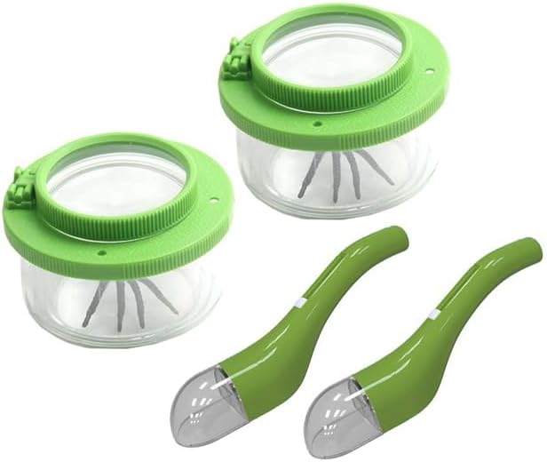 Bug Catching Kit Tool 2 Sets For Kids Adults Quick Release Grabber 