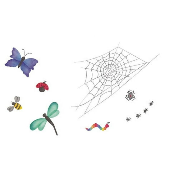 Bug Collection Wall Stencil - E217 by Designer Stencils