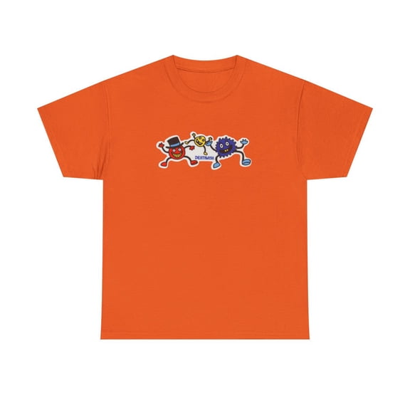 Bug Deathwish 2000s Skateboard Lizard Greco Dixon Vintage Classic TShirt Print - Orange / XL