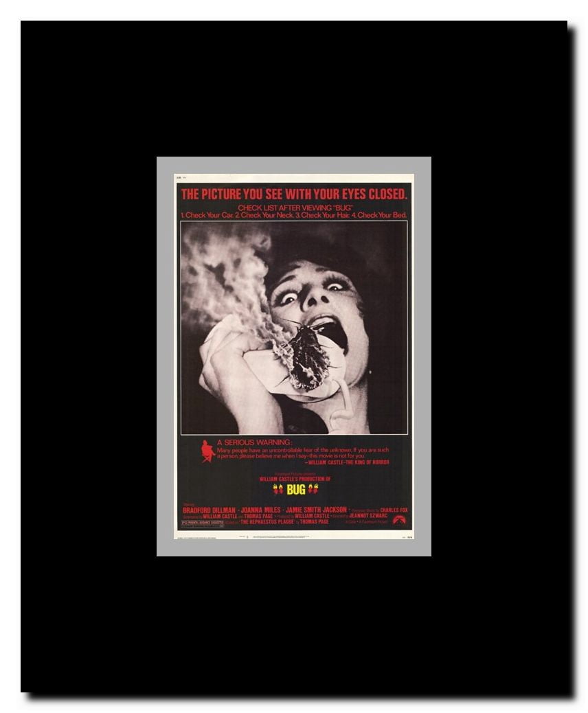 Bug Framed Movie Poster