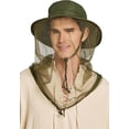 thumbnail image 1 of Bug Hat with Netting Safari Mesh Hats Sun Protection Fishing Hat Outdoors for Men Women 1Pack, 1 of 6