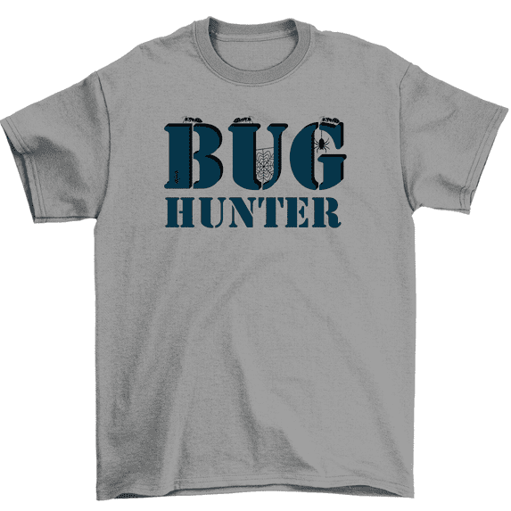 Bug Hunter Bug Catcher T-Shirt Cool Insects Biologist Tee Men Women Unisex