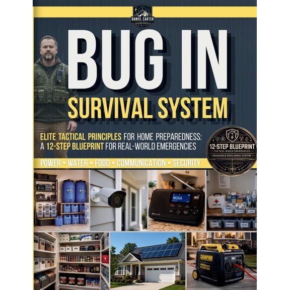 Bug-In Survival System: Elite Tactical Principles for Home Preparedness: A 12-Step Blueprint for Real-World Emergencies, (Paperback)
