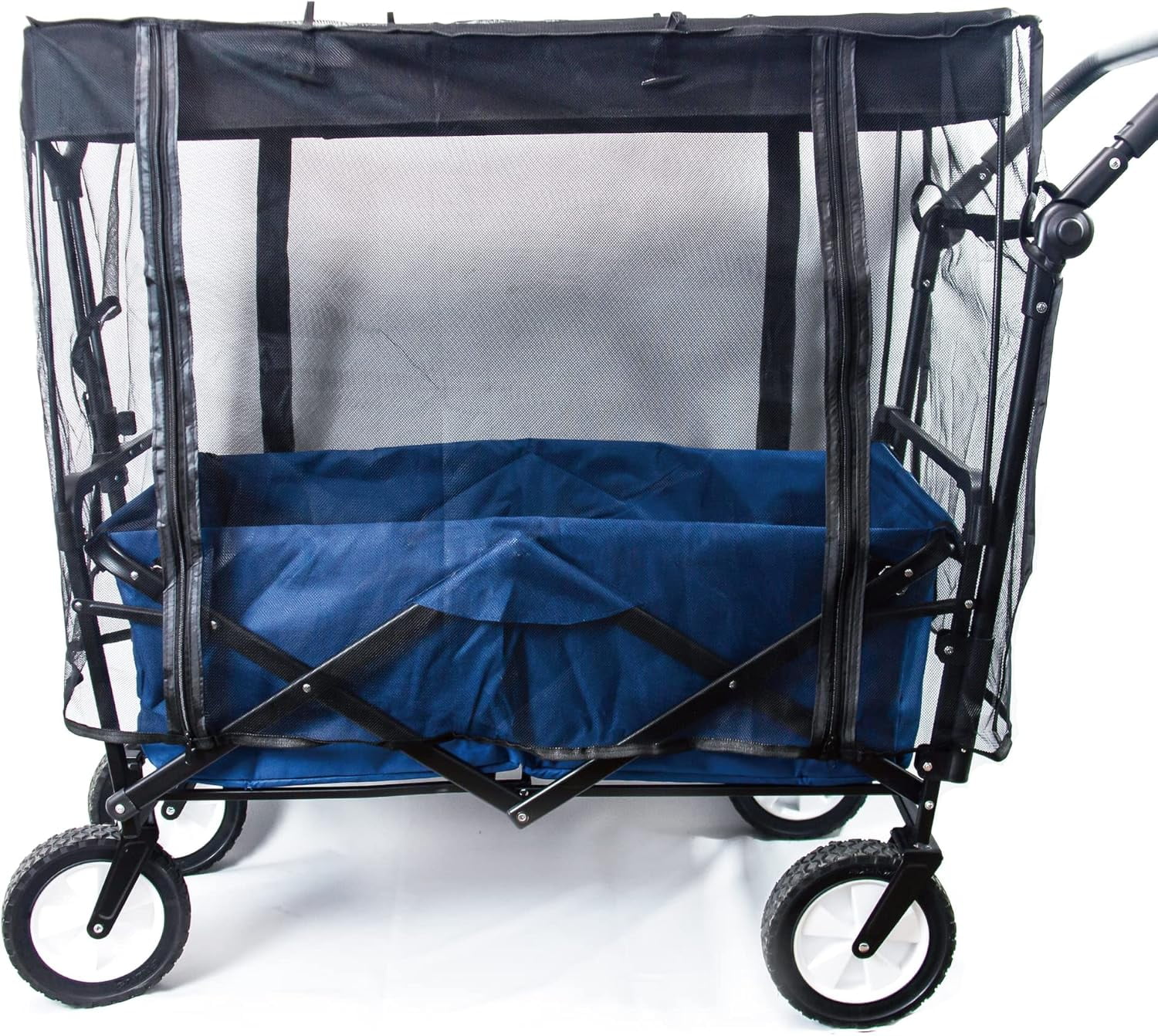 Bug Net Cover for All-Terrain Collapsible Folding Wagons,Utility Garden Cart Bug Net Cover Accessory - Protect Your Little One from Insects on Outdoor Adventures