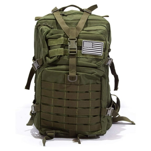 Bug Out Bag Backpack - 50L Backpack - Great for Survival (Green)