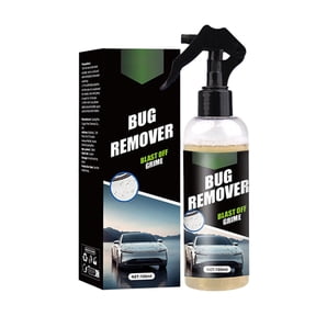 Bug Remover For Cars Insect Stain Cleaner Spray, Fast Dissolves Bug Splatter Bird Droppings And Tree Sap, Safe On Paint Glass And Trim For Cars RVs Boats