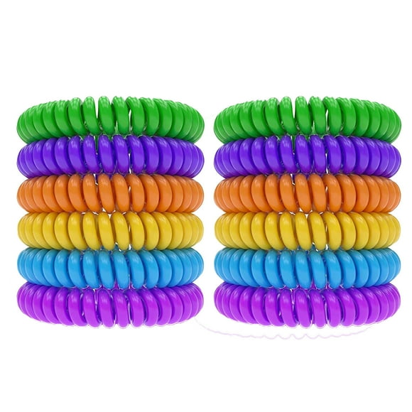 Bug Repellent 12 Pack Natural Mosquito Insect Bracelets Outdoor Indoor Control Wristbands For Babies Toddler Kids,Mosquito Repellent ,Baby Mosquito Repellent,Bug Spray