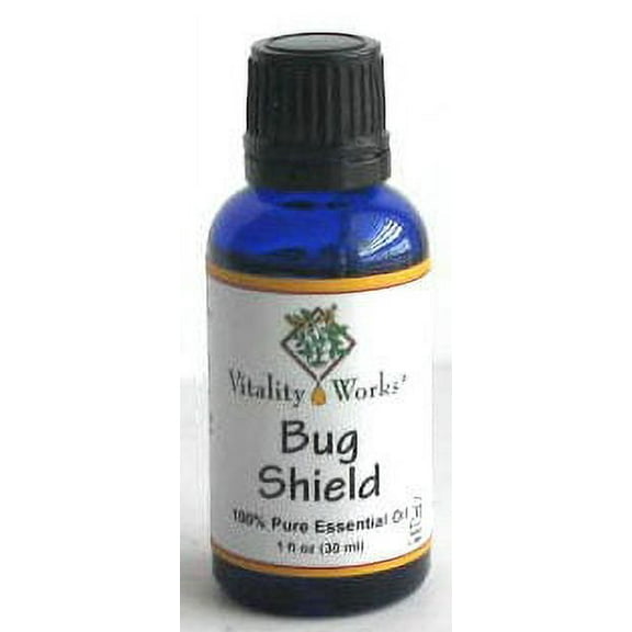 Bug Shield Essential Oil Vitality Works 1 oz Oil