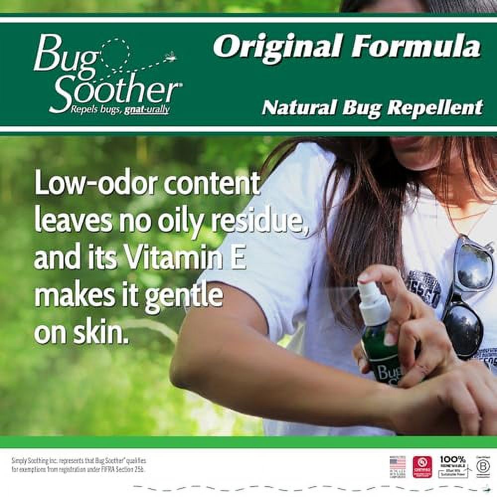 Bug Soother 1 Gallon Natural Insect, Gnat and Mosquito Repellent