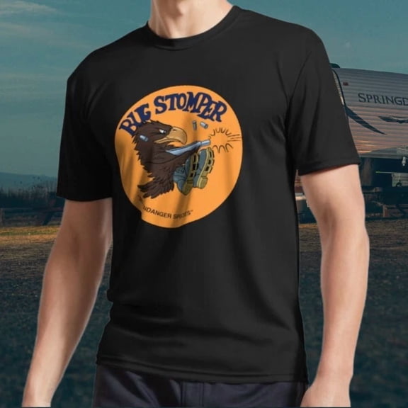 Bug Stomper Active Logo T-Shirt Funny Size S to 5XL