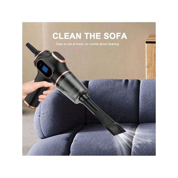 Bug Vacuum Catcher Spider Killer Insect Catcher Cordless Handheld Vacuum Car USB Rechargeable Strong Suction 1pcs Black