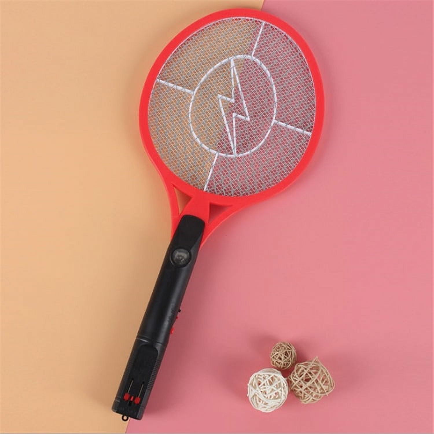 Bug Zapper 18" Electric Fly & Mosquito Swatter Racket for Flies