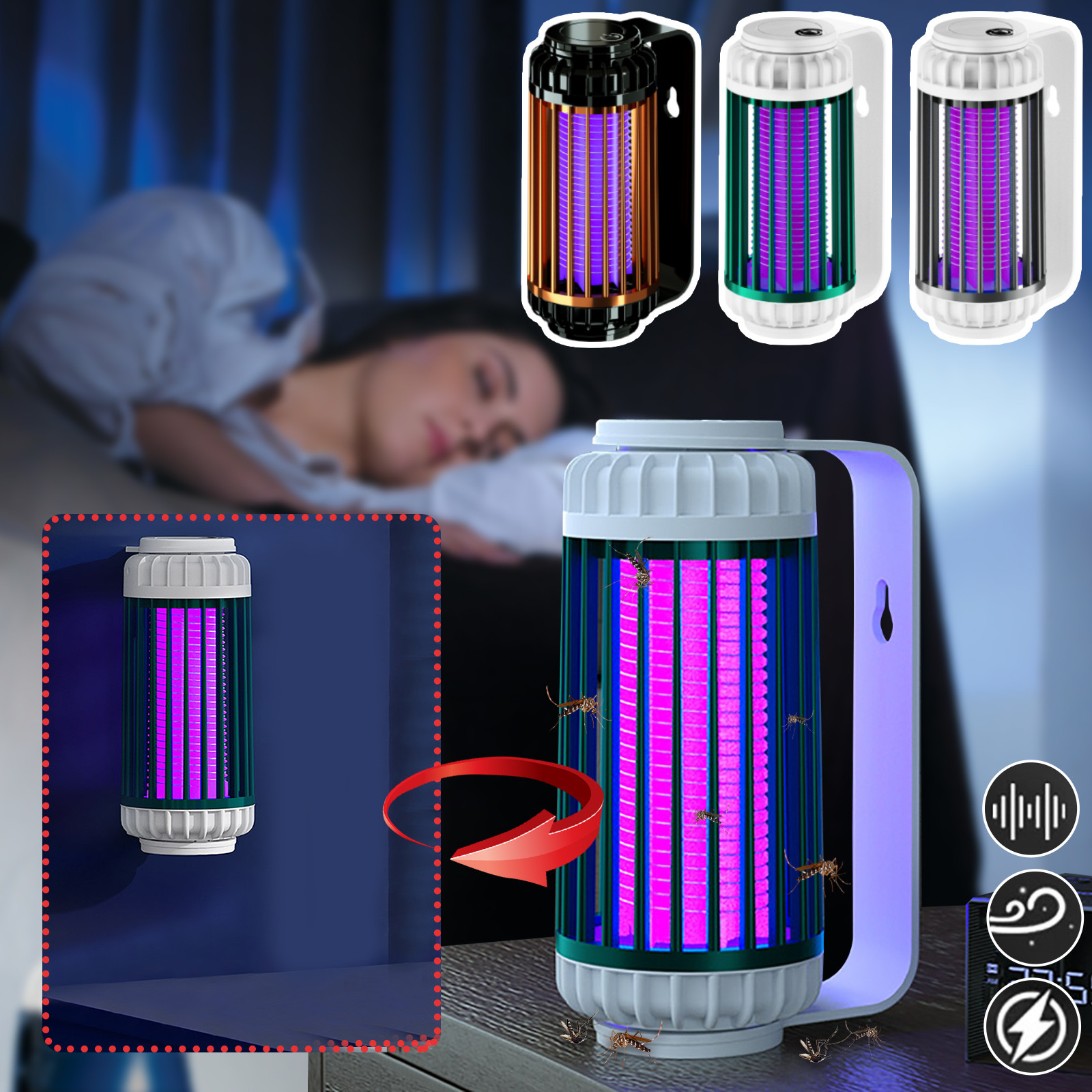 Bug Zapper, Electric Mosquito & Fly Zappers/Killer, Electric Mosquito