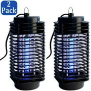 Bug Zapper Electronic Mosquito zapper , Indoor Flying Insect Mosquito zapper , Safe And Silent2 pack