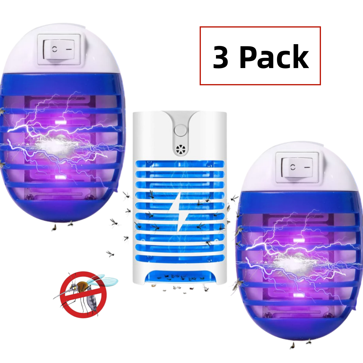 Bug Zapper Indoor, Fly Trap for Indoors, Electronic Mosquitoes Killer