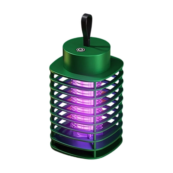 Bug Zapper Indoor, Mosquito Killer Electric Fly Trap, with Built-in Battery for Home, Kitchen, Bedroom(Green)
