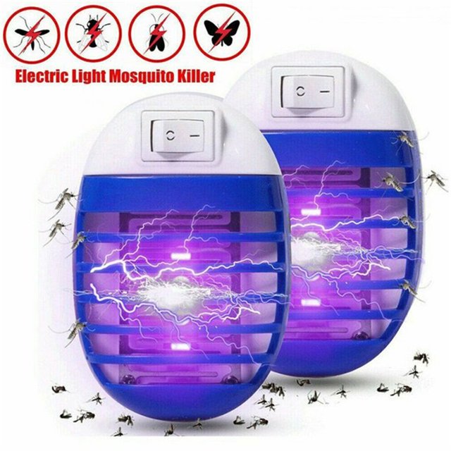 Bug Zapper Indoor Plug in Mosquito Killer Trap Zapper, Casewin Electric