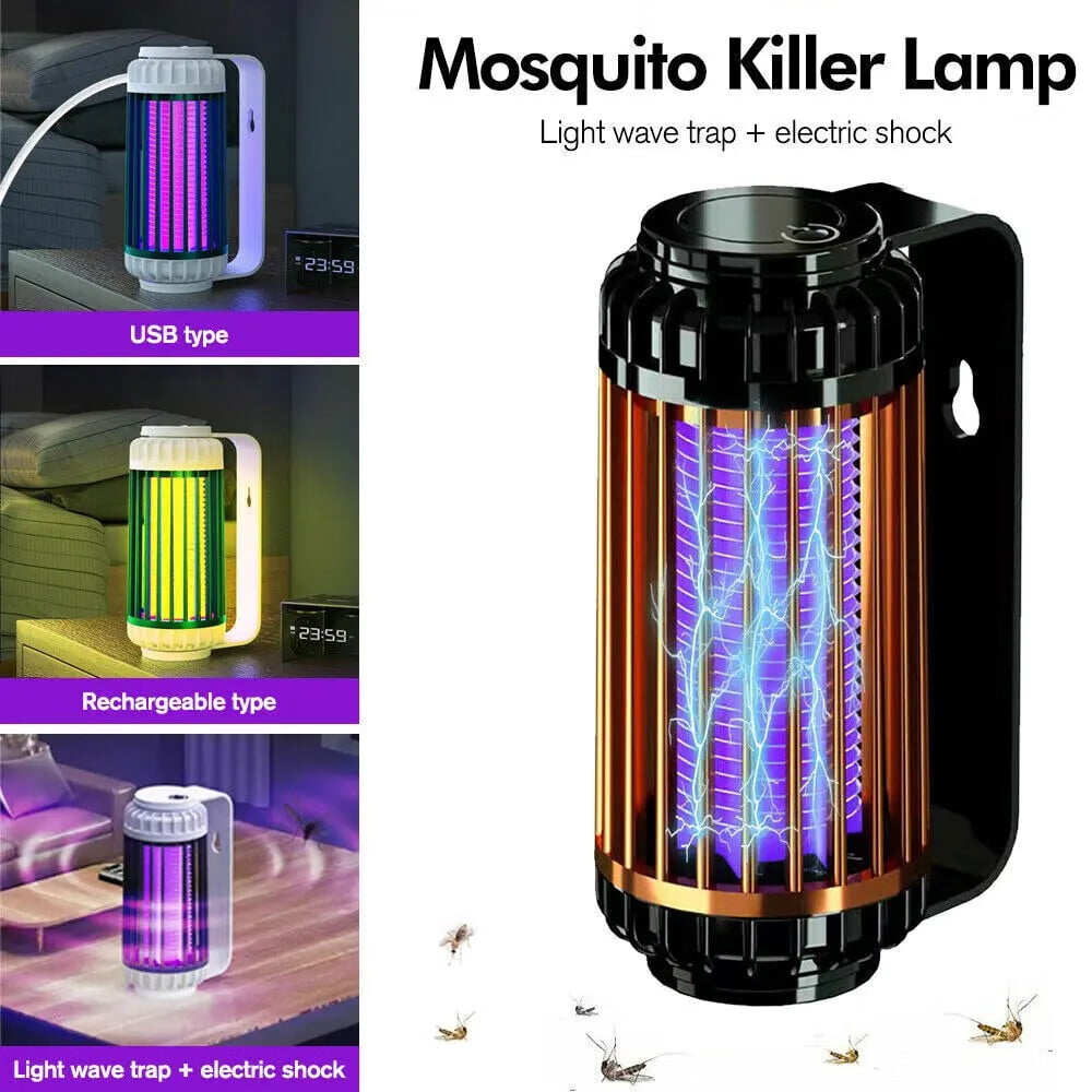 Bug Zapper for Outdoor and Indoor, Electric Bug Zapper High Powered